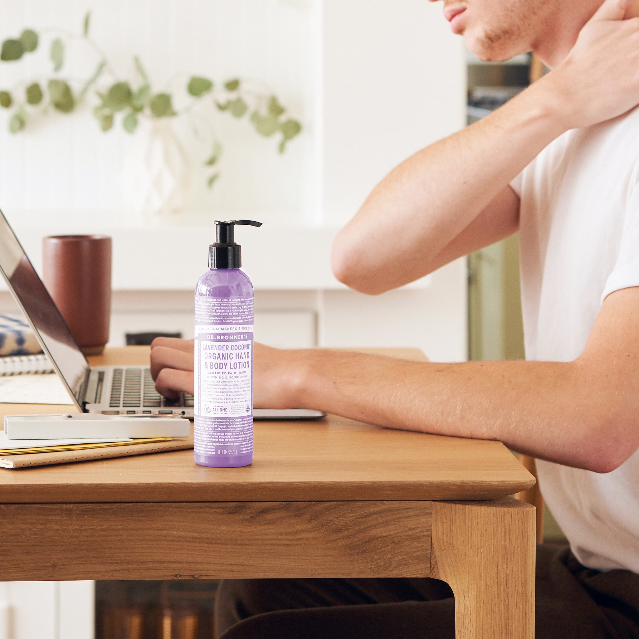 Alternative view of Lavender Coconut - Organic Lotions