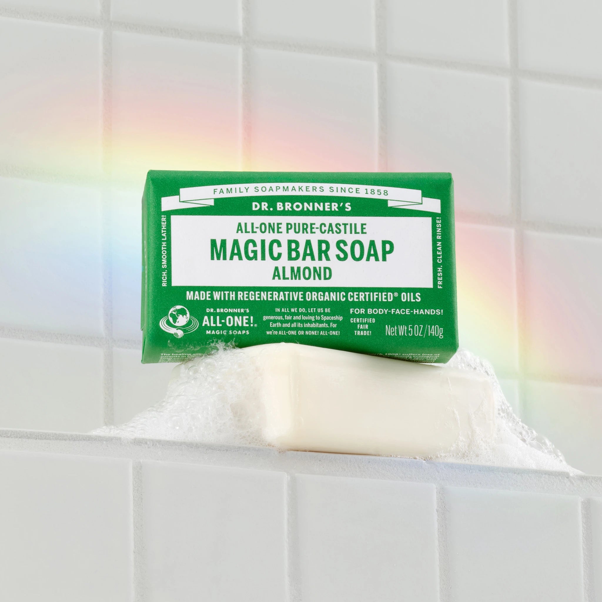 Alternative view of Almond - Pure-Castile Magic Bar Soap