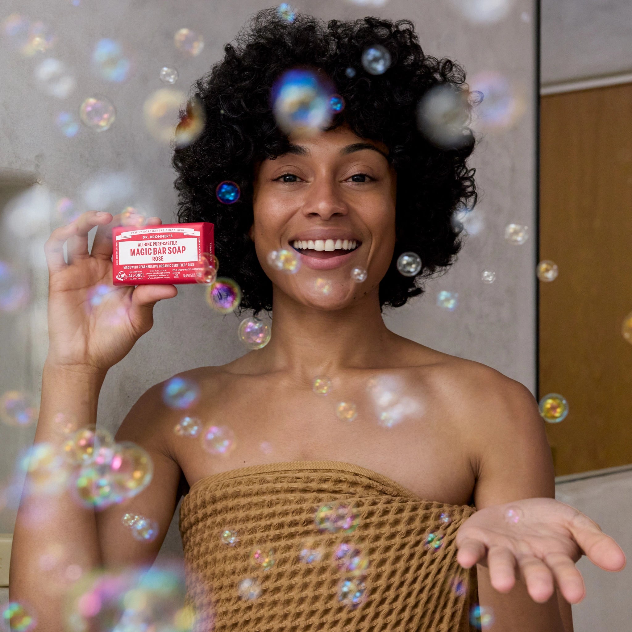 Rose - Pure-Castile Magic Bar Soap - Image 3