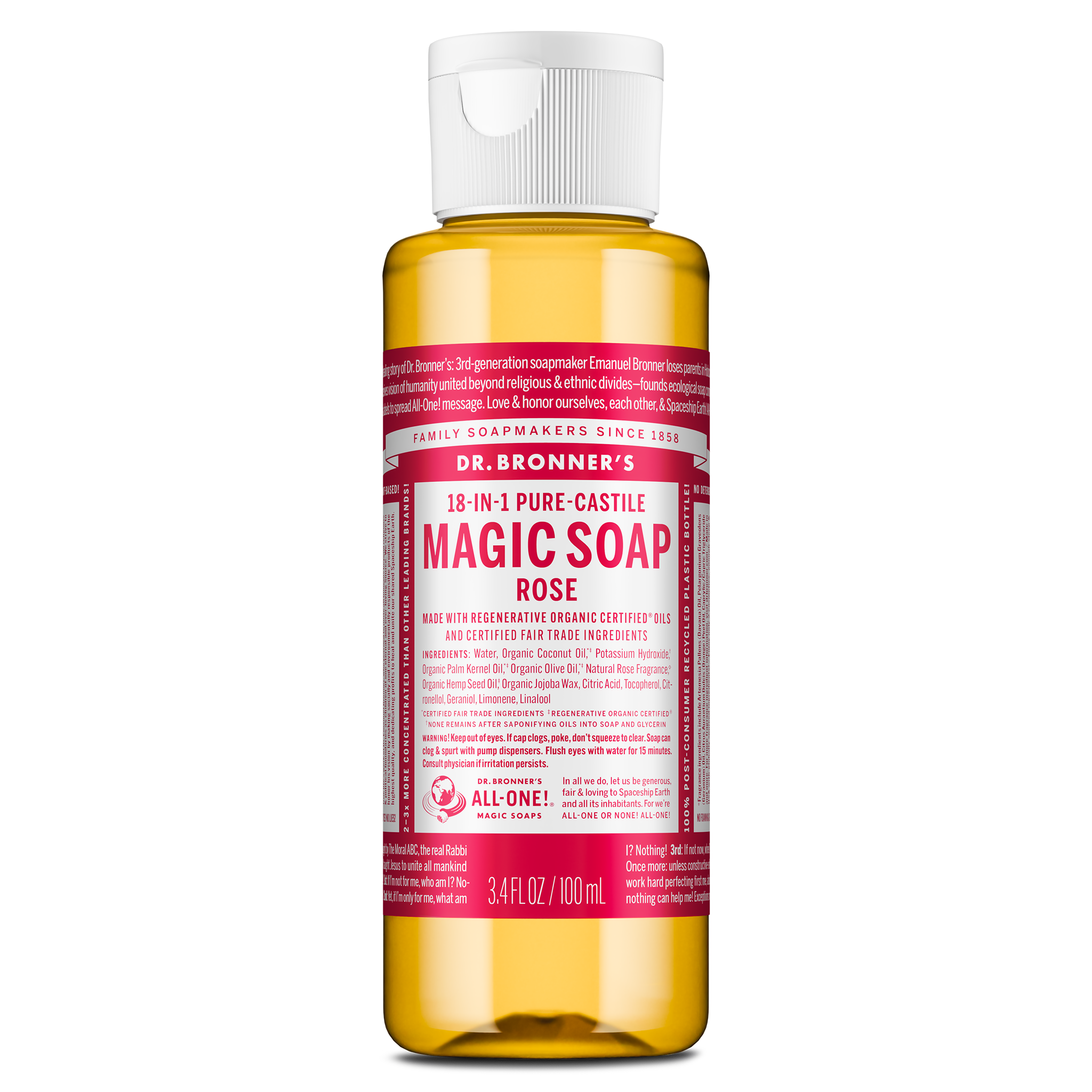 Rose - Pure-Castile Magic Soap