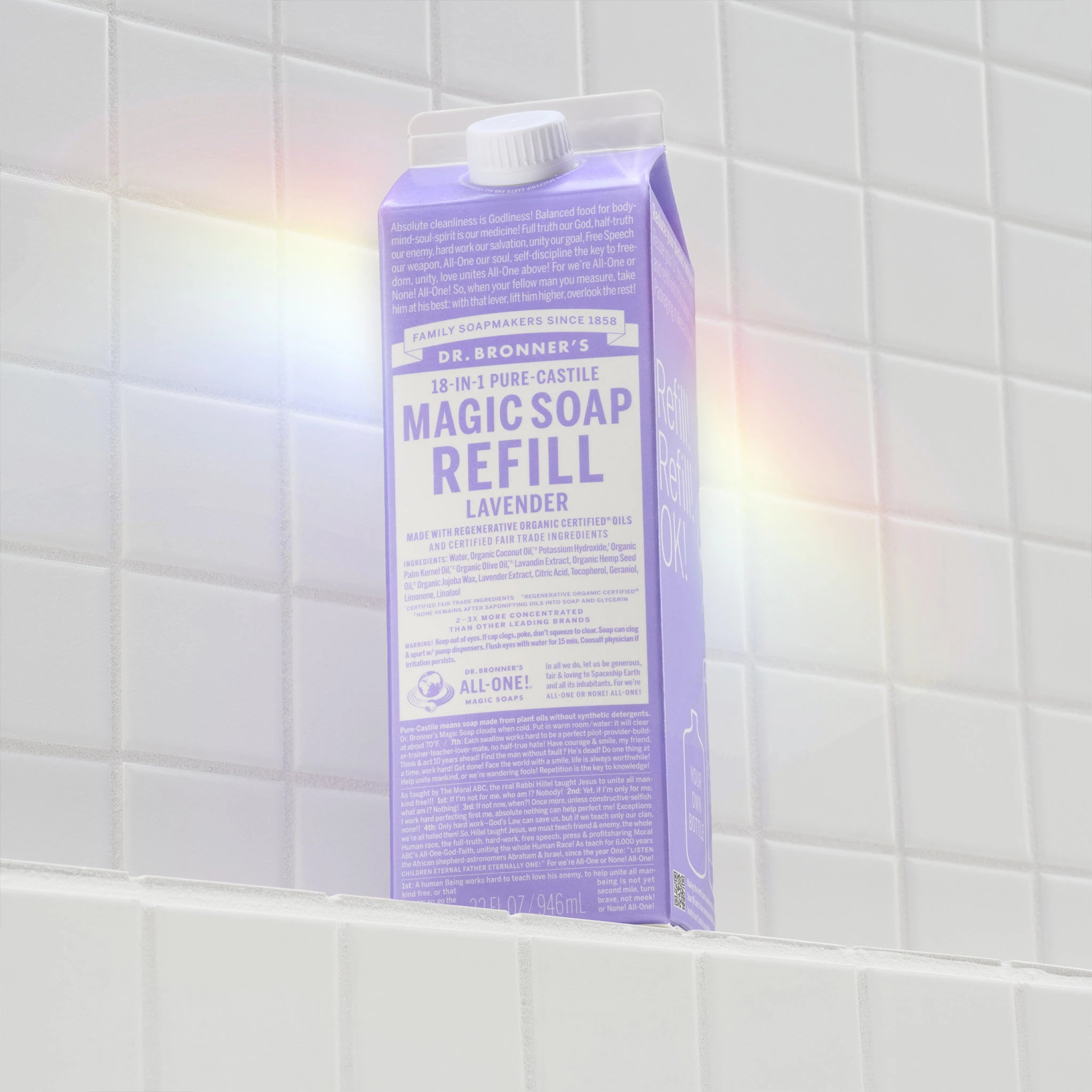 Alternative view of Lavender - Pure-Castile Magic Soap Refill